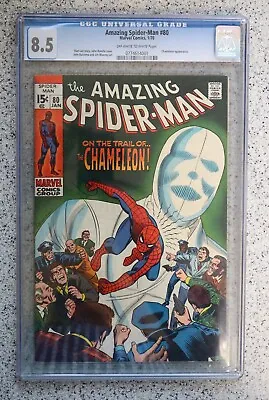 Buy Amazing Spider-Man # 80 CGC 8.5 • 145£