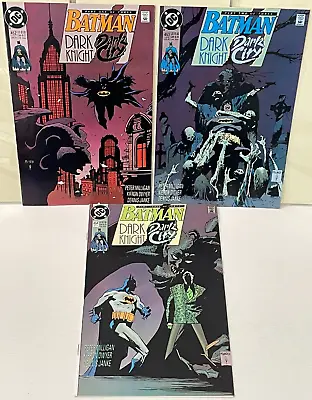 Buy Dc Batman (vol 1) #452 453 454 Dark Knight Dark City Full Set Part 1-3 Vfnm 1990 • 10.25£