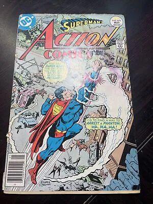 Buy DC Comics Action Comics #471 Bronze Age 1977 Superman First Faora Hu-Ul Descr • 6.30£