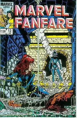 Buy Marvel Fanfare # 12: Black Widow (George Perez) (USA, 1984) • 6.86£