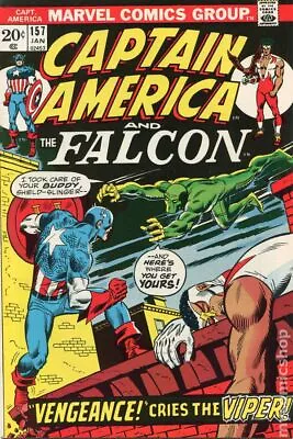 Buy Captain America #157 VG 1973 Stock Image Low Grade • 8.70£