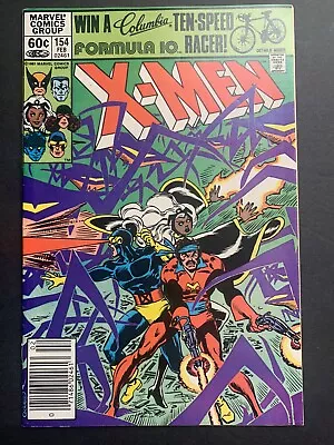Buy Uncanny X-Men #154 Feb 1982 Bronze Age Marvel Comics News Stand • 8£