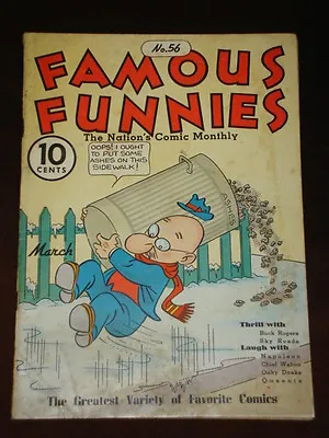 Buy Famous Funnies #56 Fr (1.0) Eastern Golden Age Comic • 20.99£