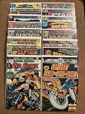 Buy BRONZE AGE 16-COMIC LOT (Marvel/DC 1975-82) Spider-Man Superboy Star Wars VG-VF • 47.43£