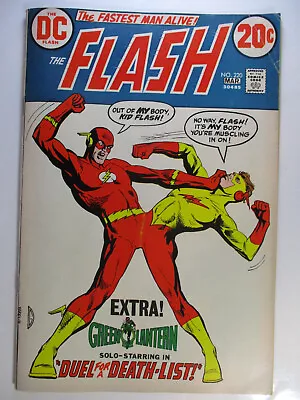 Buy The Flash #220, Kid Flash, Green Lantern, VG/F, 5.0 (C), OWW Pages • 10.85£