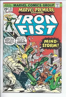 Buy Marvel Premiere #25 ( Vf-  7.5 )  Iron Fist  Last Issue  Nice Book • 20.56£