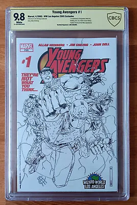 Buy Young Avengers #1 Cbcs 9.8 Signed Cheung Wizard World Excl. 2005 • 500£