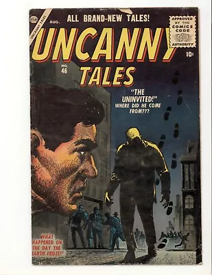 Buy Uncanny Tales 46 VG- Atlas Horror Sci-Fi 1956 • 47.43£