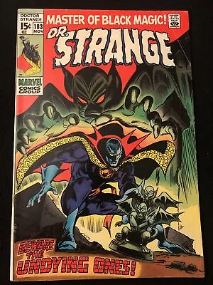 Buy Doctor Strange 183 4.5 5.0 Marvel 1969 1st Undying One Pq • 19.85£
