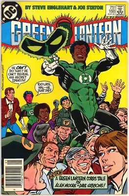 Buy Green Lantern 188 High Grade John Stewart Alan Moore Dc Comics Copper Age Bin • 6.40£