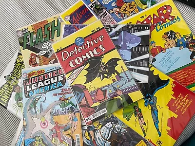 Buy DC Comics Facsimile Bundle 11 Different Comics Batman Superman Wonder Woman JLA • 60£