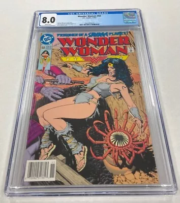Buy Wonder Woman Issue #68 DC Comics 1992 CGC Graded 8.0 Comic Book • 120.08£