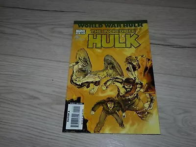 Buy The Incredible Hulk Comic #111. World War Hulk. Direct Edition Rated A • 2.99£