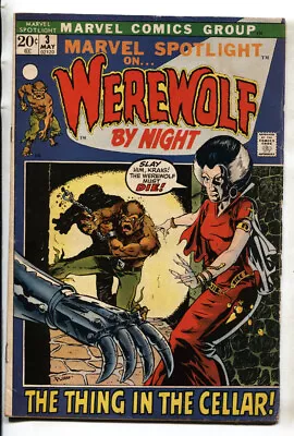 Buy Marvel Spotlight #3 2nd Werewolf By Night-Mike Ploog-comic Book • 56.45£
