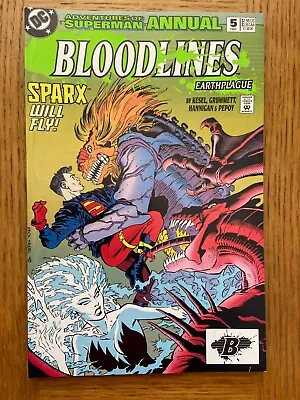 Buy The Adventures Of Superman Annual Issue 5 (VF) From 1993 - Discounted Post • 2.25£