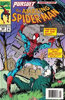 Buy The Amazing Spider-Man #389 Newsstand Cover Marvel Comics • 5.38£