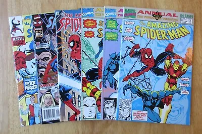 Buy Lot Of *6* AMAZING SPIDER-MAN ANNUALS: #25, Web Of #7, Spectacular #11 + 3 More! • 16.05£