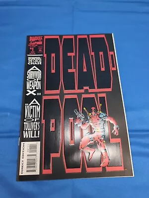 Buy Deadpool The Circle Chase (1993) #1 1st Print Joe Madureira Cover & Art  • 18.16£