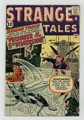 Buy Strange Tales #103 GD+ 2.5 1962 • 48.26£