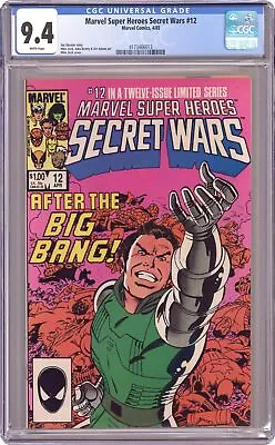 Buy Marvel Super Heroes Secret Wars #12D CGC 9.4 1985 4173466013 • 56.40£