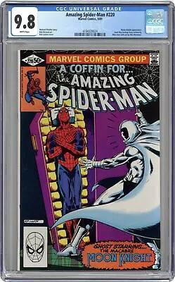 Buy Amazing Spider-Man #220D CGC 9.8 1981 4194339024 • 327.75£