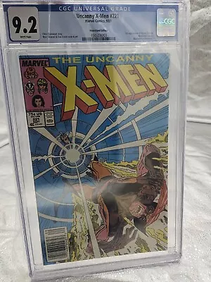 Buy The Uncanny X-Men #221 CGC 9.2 WP 1st App Mr. Sinister Newsstand  • 98.94£