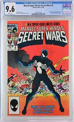 Buy Marvel Super Heroes Secret Wars #8 1984 Cgc Grade 9.6  White Pages     (c) • 232.57£