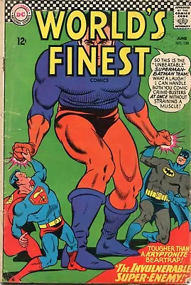 Buy World's Finest # 158 - Batman/robin/superman  - Brainiac - Curt Swan Art • 3.99£