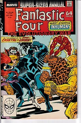 Buy Fantastic Four #21 Super Sized Annual Marvel Comics • 5.99£