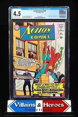 Buy Action Comics #331 ~ CGC 4.5 ~ Superman, Dr. Supernatural ~ D.C. Comics (1965) • 55.60£