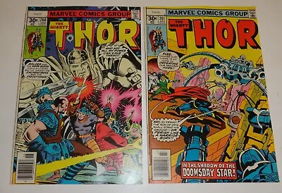 Buy Thor #260,261 Walt Simonson Glossy 9.0/9.2 1977 • 25.45£