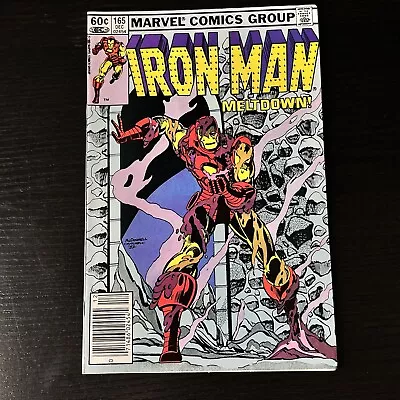 Buy Iron Man #165 Vol. 1 High Grade 1st App Newsstand Marvel Comic Book Cm47-124 • 11.92£