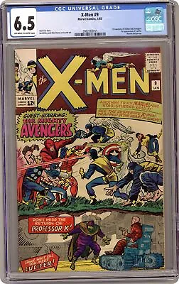 Buy Uncanny X-Men #9 CGC 6.5 1965 3982569015 1st Avengers/X-Men Crossover • 906.62£