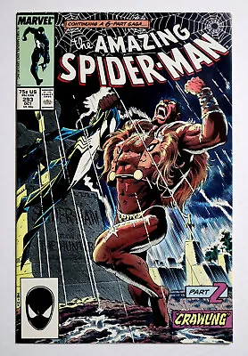 Buy HIGH GRADE 1987 Amazing Spider-Man 293 By Marvel Comics 10/87:Kraven Part 2 Of 6 • 30.50£