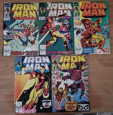 Buy Iron Man (1968 1st Series) Issue 253, 254, 255, 256 And 257 • 9.85£