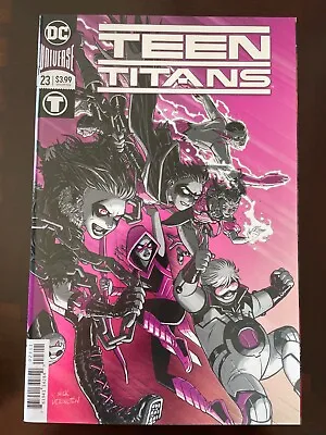 Buy Teen Titans #23 Vol. 6 (DC, 2018) Foil Cover, NM • 4.52£