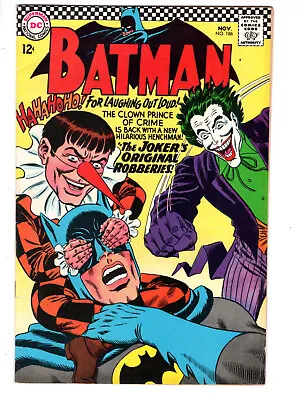 Buy Batman #186 (1966) - Grade 6.5 - 1st Appearance Of Gaggy The Clown - Joker! • 86.72£