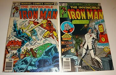 Buy Iron-man #124,125 Avengers  8.0's • 20.56£
