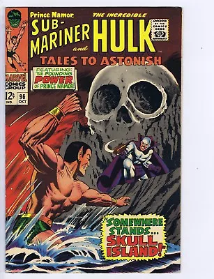 Buy Tales To Astonish #96 Marvel 1967 Somewhere Stands... Skull Island ! • 35.58£