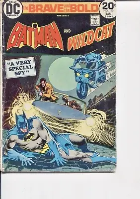 Buy Brave And Bold 110 Vg Batman Wildcat Aparo 1974 • 9.50£