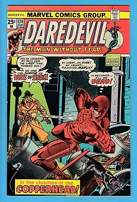 Buy DAREDEVIL # 124 VFN (8.0) 1st APPEARANCE Of COPPERHEAD- HIGH GRADE US CENTS COPY • 5.55£