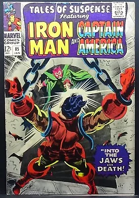 Buy Tales Of Suspense #85 5.0 1967 Silver Age Iron Man! Early Batroc The Leaper! • 11.12£