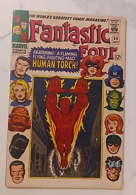 Buy Fantastic Four #54, Marvel Comics, Sept 1966 • 23.75£