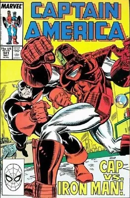 Buy Captain America (Vol 1) # 341 (VFN+) (VyFne Plus+) Marvel Comics ORIG US • 22.99£