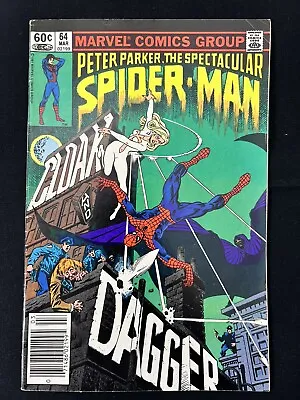 Buy Spectacular Spider-Man # 64 Newsstand - 1st Cloak & Dagger VF/VF+ Cond. • 74.91£