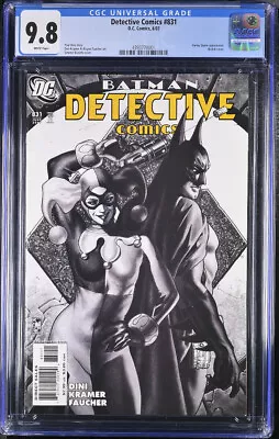 Buy DETECTIVE #831 CGC 9.8 -HARLEY QUINN-DC Comic Book-4393770001 • 78.82£
