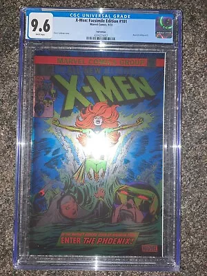 Buy X-Men #101 CGC 9.6 Facsimile Edition 1st App. Phoenix  Reprints 101 Marvel Comic • 17.16£