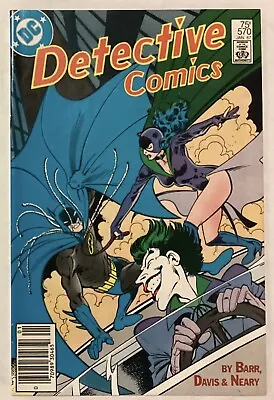 Buy Detective Comics 570, 1987, Joker/Catwoman Story By Davis And Neary • 39.59£