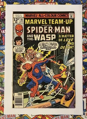 Buy Marvel Team-up #60 - Aug 1977 - Wasp Appearance! - Vfn+ (8.5) Pence Copy! • 8.24£