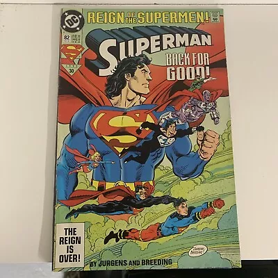 Buy Superman #82 Oct DC Comics, 1993 Reign Of The Supermen  SH3/1 • 7.79£